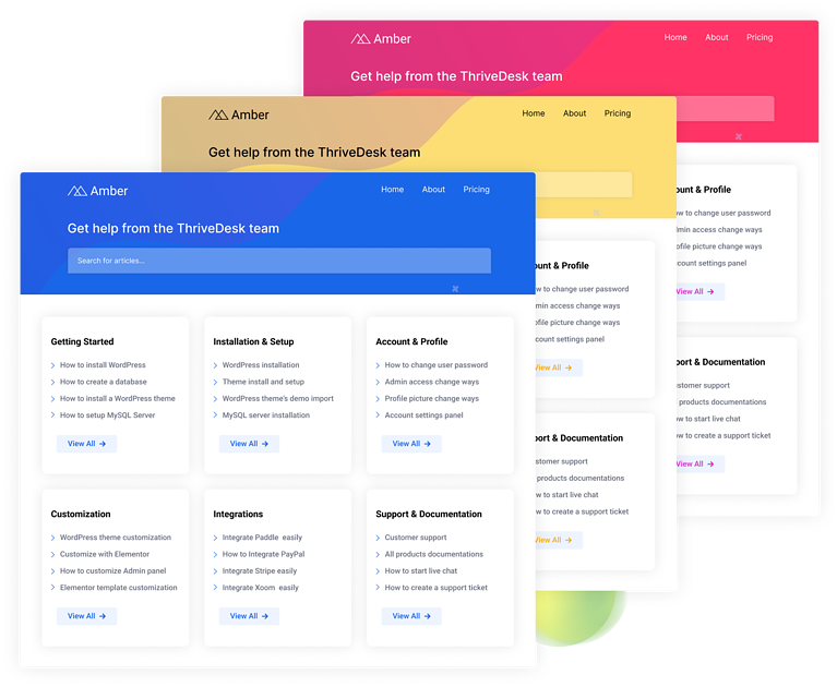 ThriveDesk | Customer Support Platform For SaaS & Ecommerce