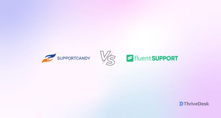 SupportCandy vs FluentSupport