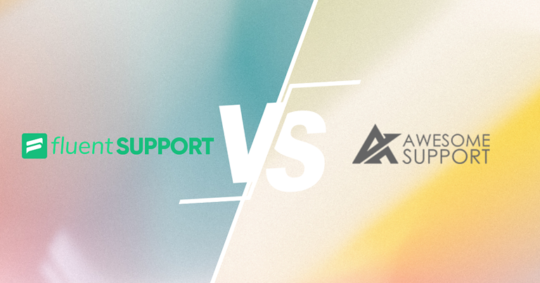Comparación entre Fluent Support y Awesome Support
