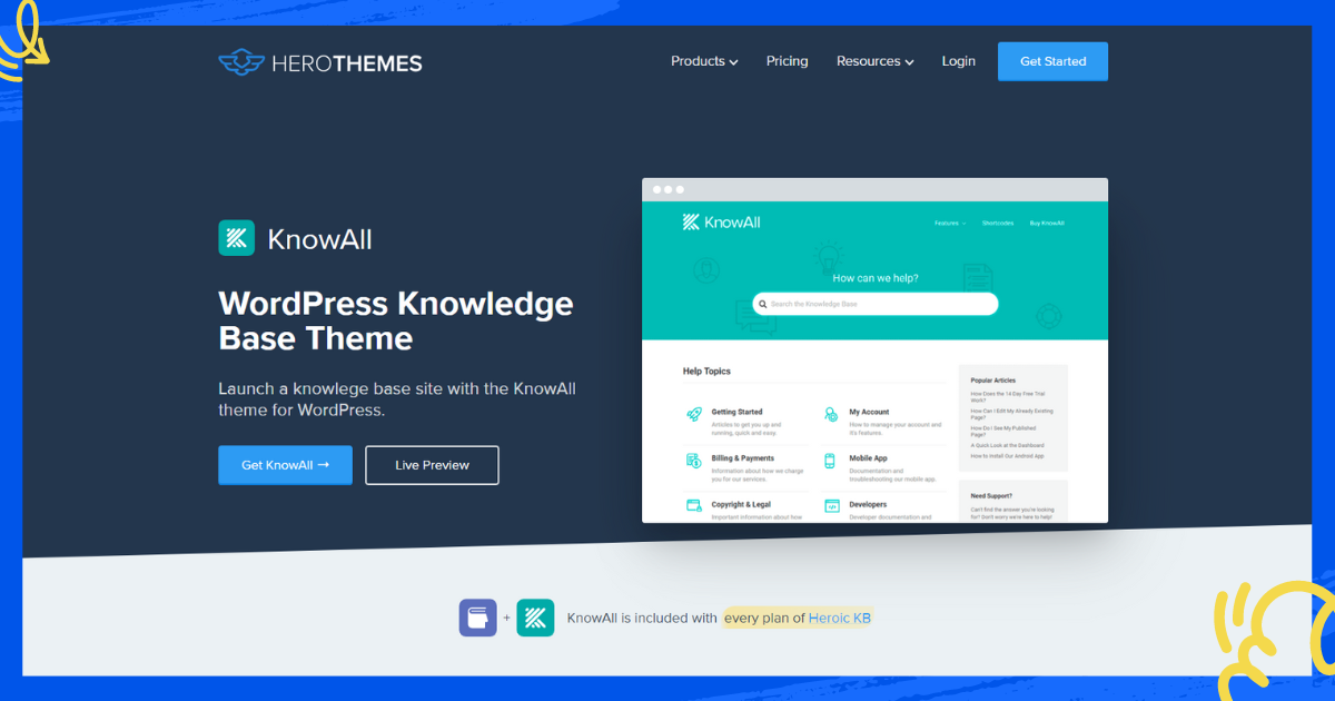 KnowAll - WordPress Knowledge Base Themes