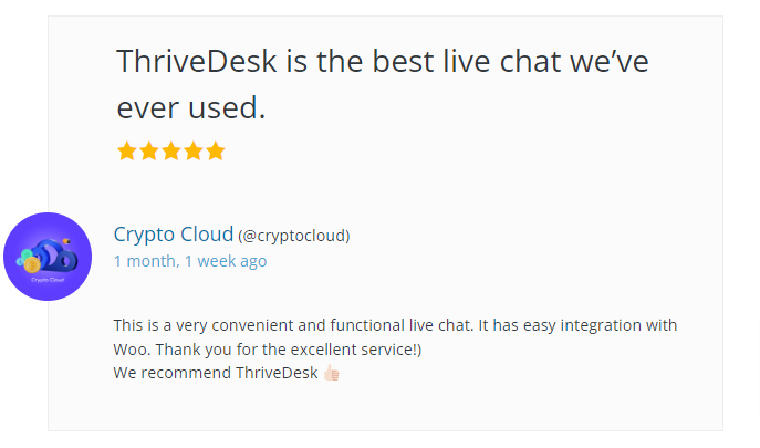 ThriveDesk User Review