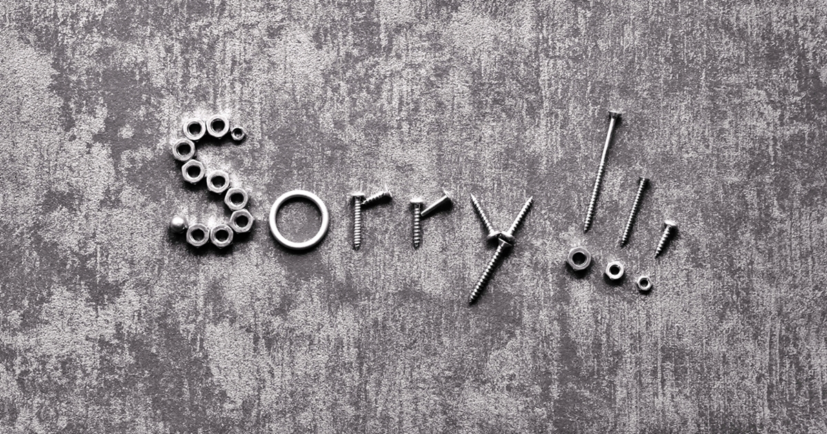 How to Say Sorry for the Inconvenience without Saying Sorry